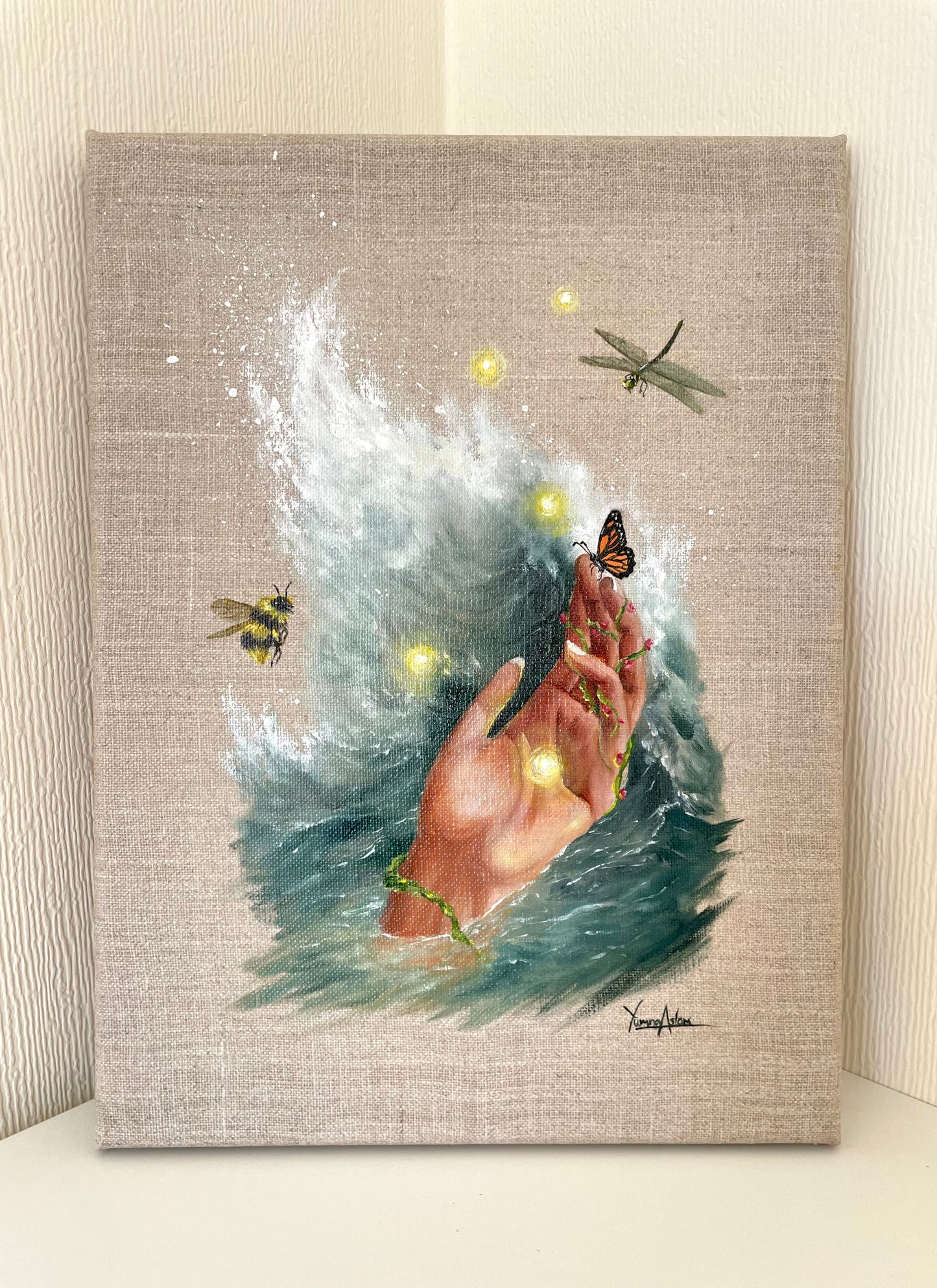 ‘The Miracle’ Original Oil painting