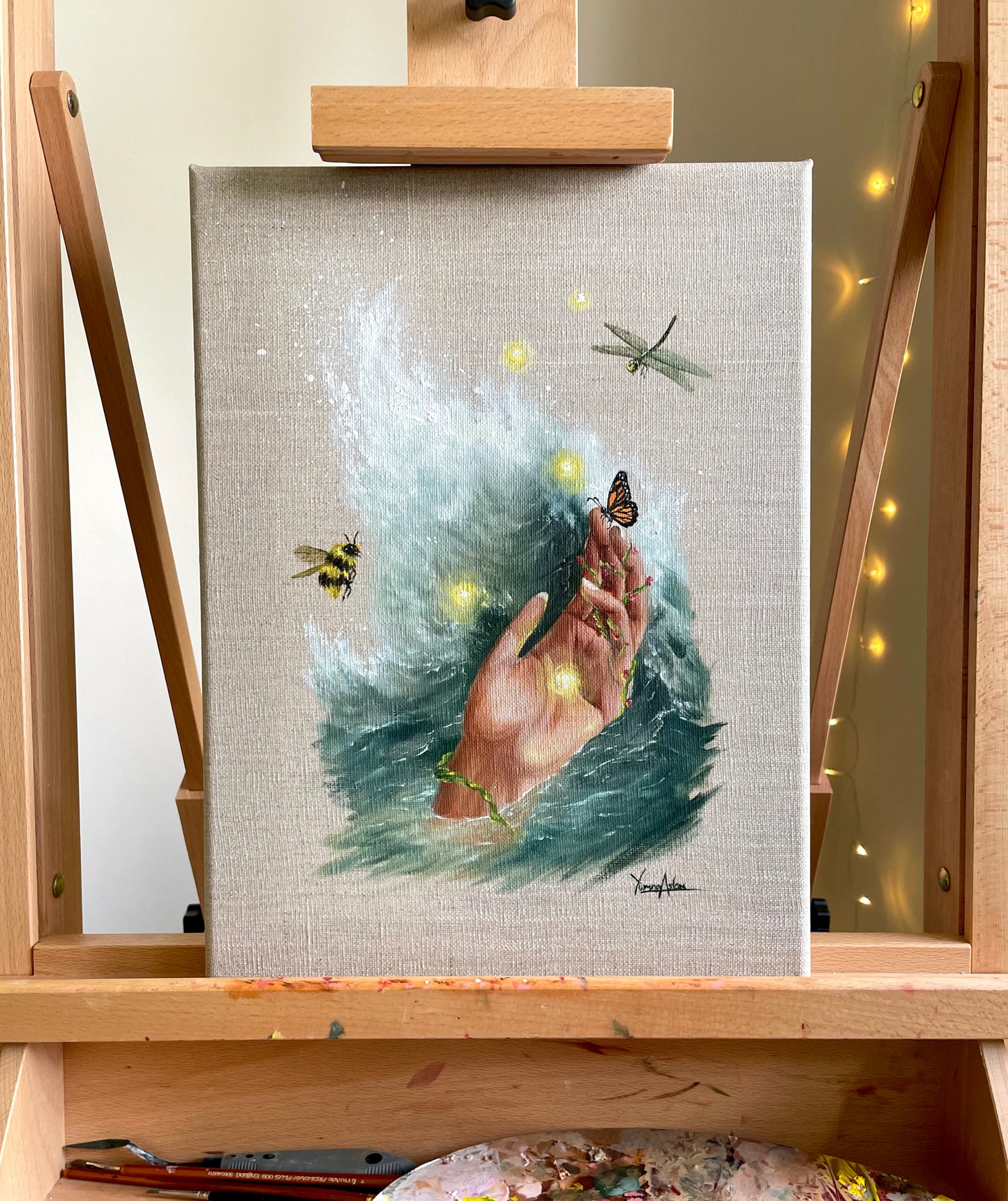 ‘The Miracle’ Original Oil painting